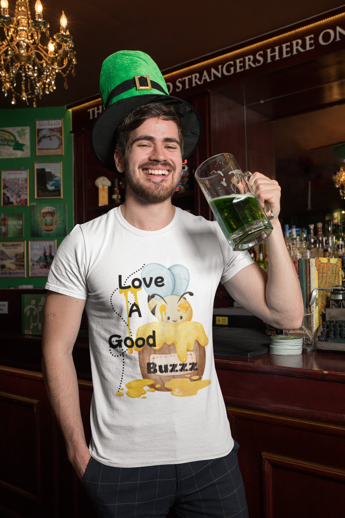 Love A Good Buzzz- Unisex Premium t-shirt